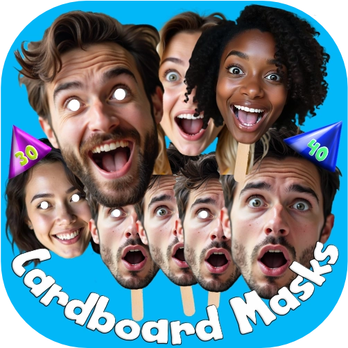 Personalized Party Face Masks