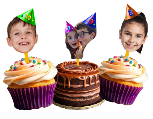 Birthday Cupcake Topper