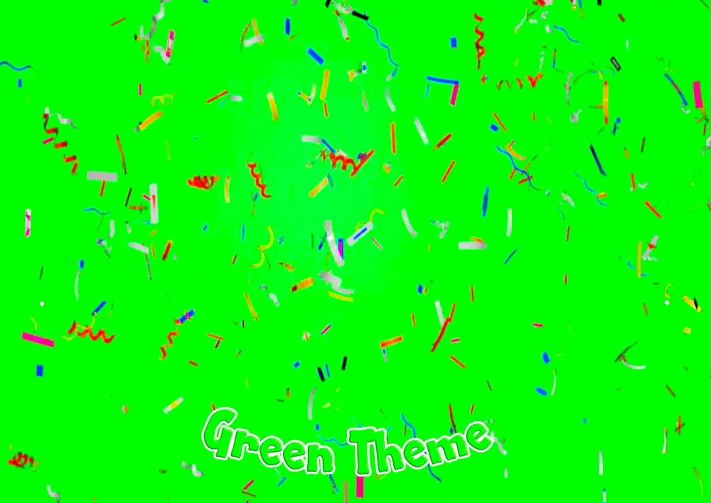 UKpartyMasks Photo Party Hats Personalised Green Theme