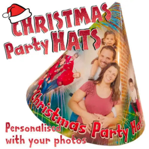 Personalised CHRISTMAS Party Hats - Party Hats