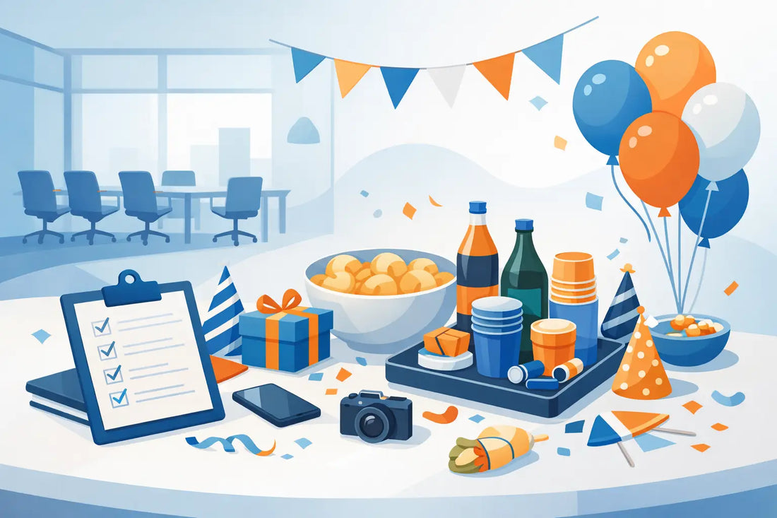 Office Party Supplies Guide for Organisers