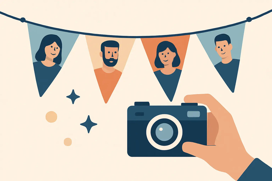 Personalised Party Bunting That Gets Photos