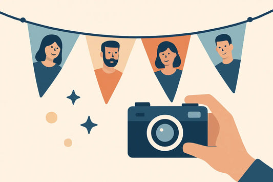 Personalised Party Bunting That Gets Photos