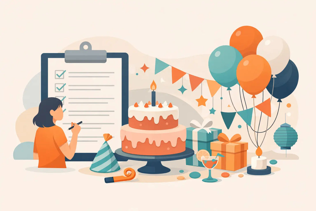 Party Decor Checklist Printable That Works