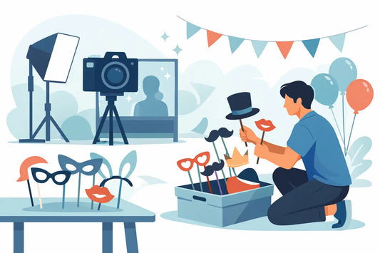 How to Set Up Photo Booth Props Fast
