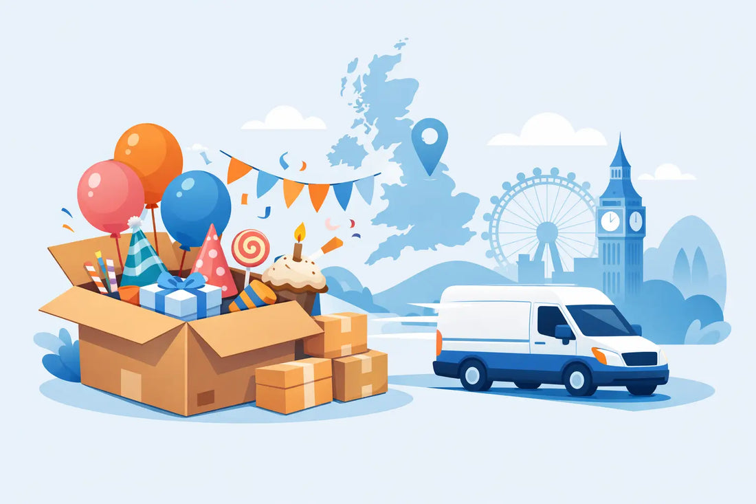 Party supplies for next day delivery UK