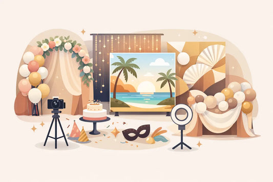 13 Party Backdrop Banner Ideas for Photos