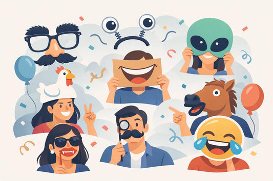 8 Party Mask Alternatives That Get Guests Laughing