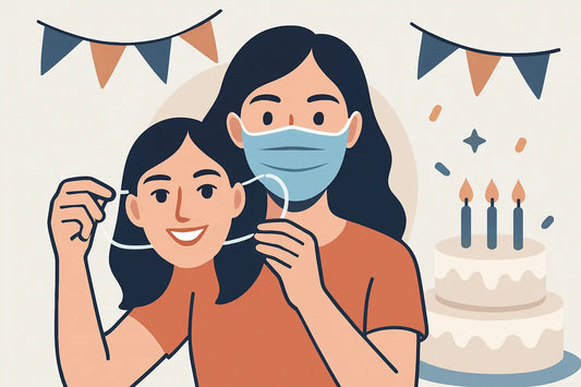 Custom Face Masks for Birthday Parties That Pop