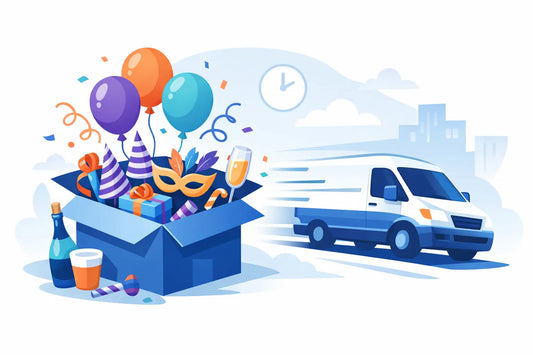 Party Accessories for Weekend Delivery Fast