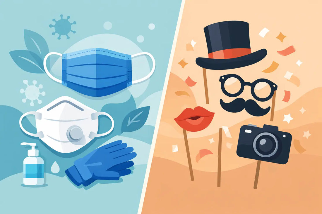 Face Masks Versus Photo Props