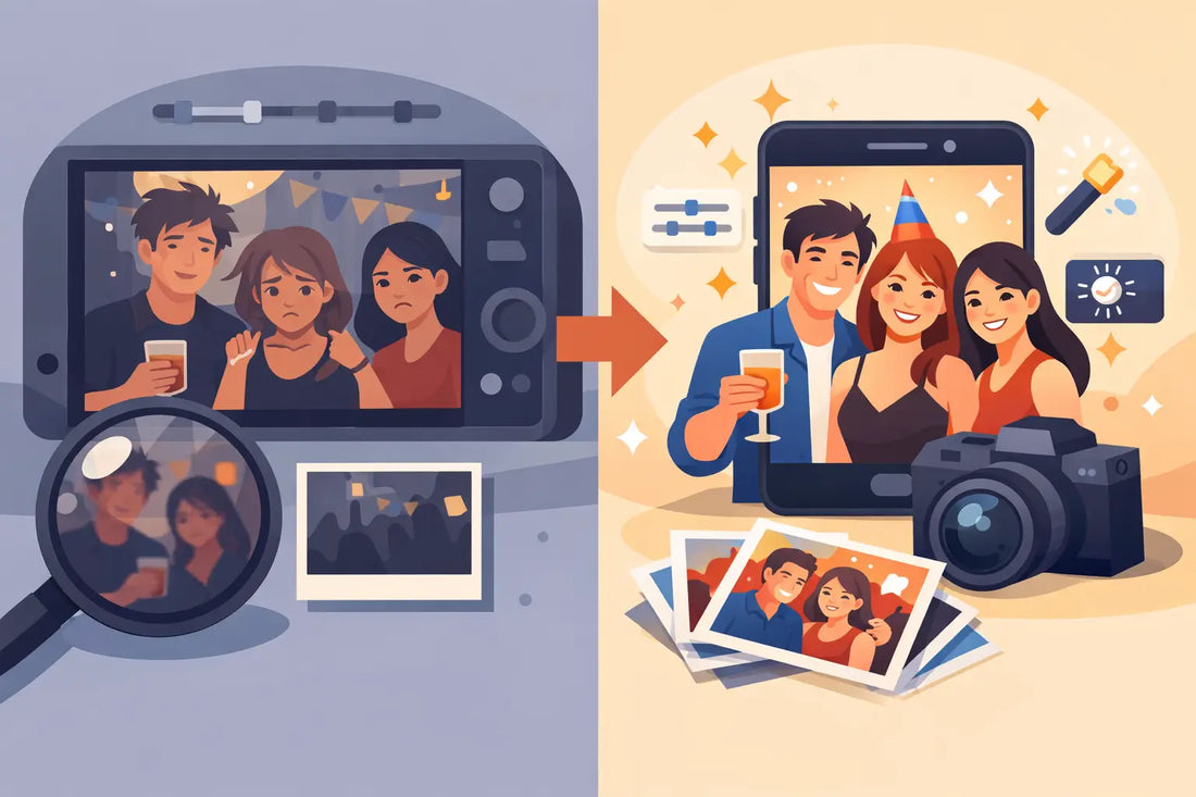 How to Make Party Photos Look Better Fast