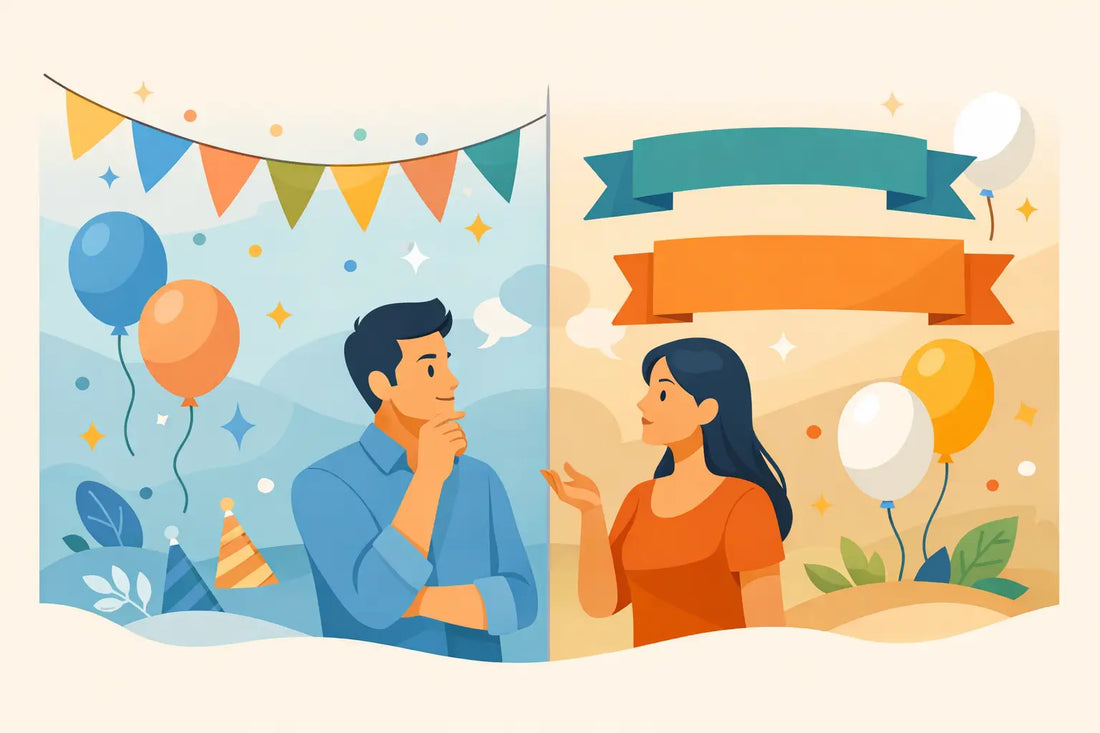 Bunting or Banners for Parties?