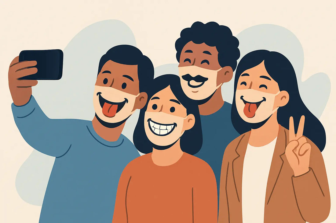 Funny Face Masks That Make Group Photos Pop