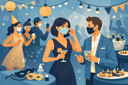 How to Use Face Masks at a Party: 9 Ideas