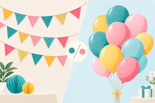 Bunting vs Balloons Party Decor for Every Bash