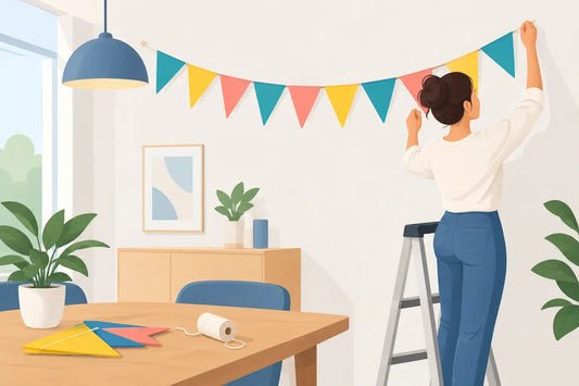 How to Hang Party Banners Without the Fuss