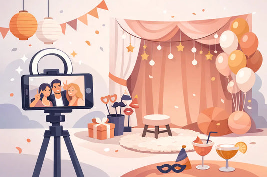 How to Set Up a Selfie Corner Party