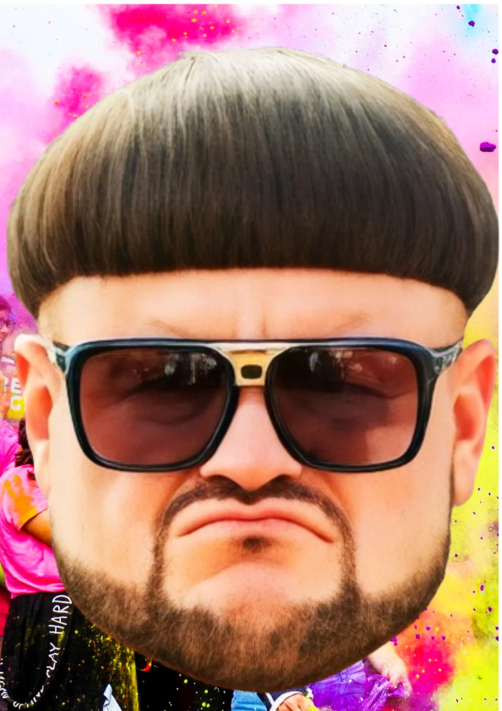 Ibiza final boss face masks