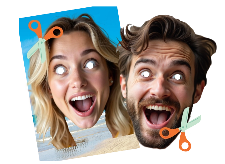 Face Mask Packs Self Cut - UKpartymasks