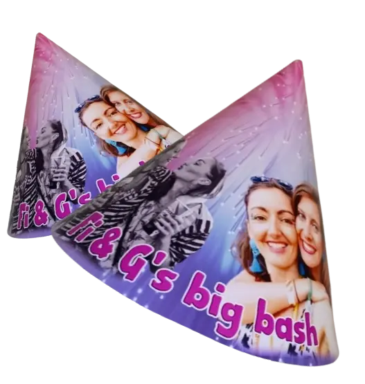 Personalised Photo Party Hats