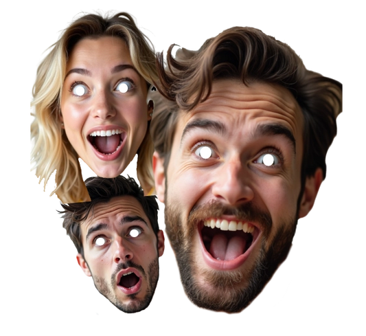 Big A3 Personalised Face Masks