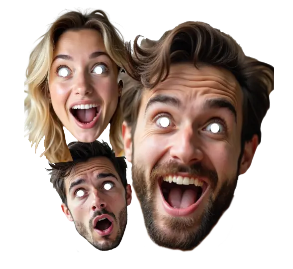 Big A3 Personalised Face Masks