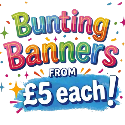 Personalised Bunting Banner