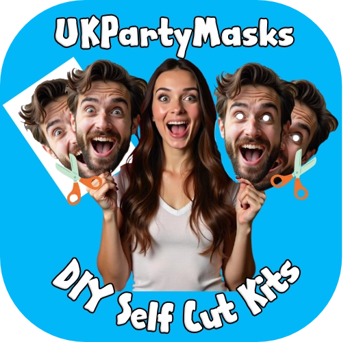 Self Cut Personalised Face Masks