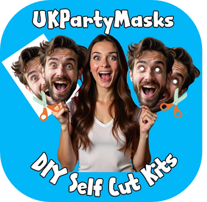 Self Cut Personalised Face Masks