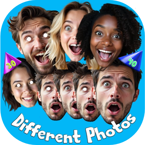 Face Masks Using Different Photos