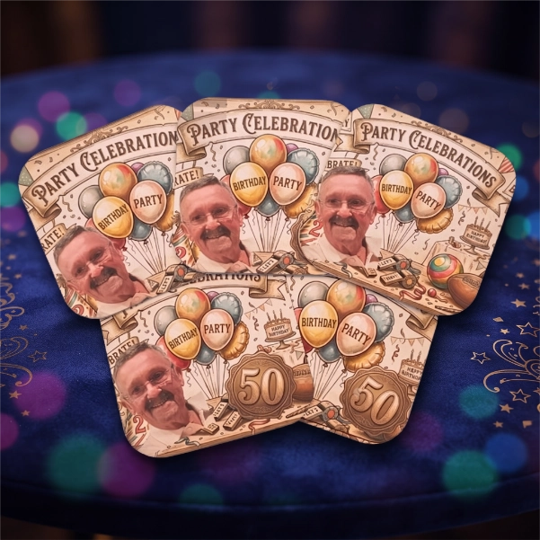 Drinks Coasters Personalised
