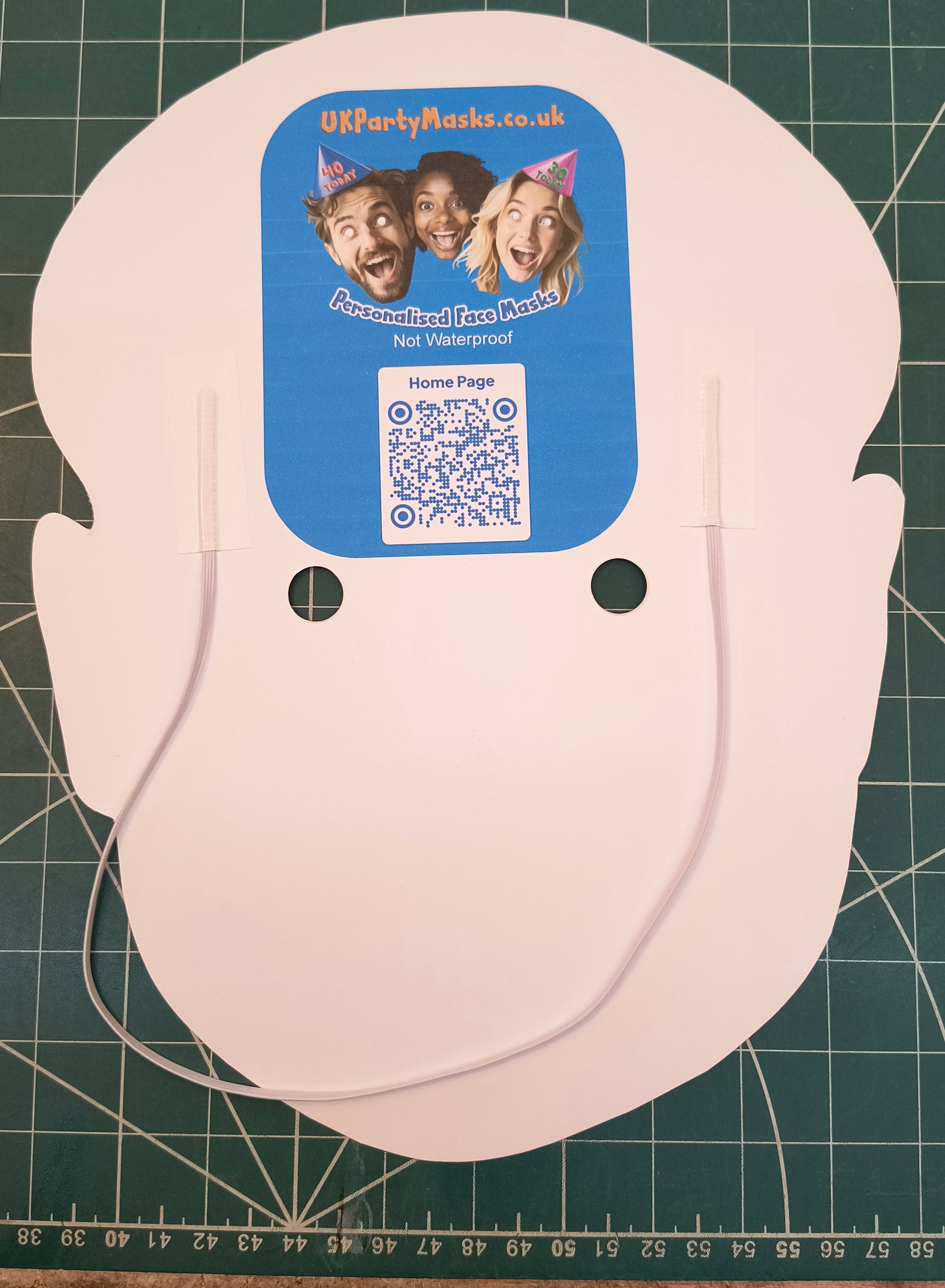 ibiza boss face mask with elastics fitted