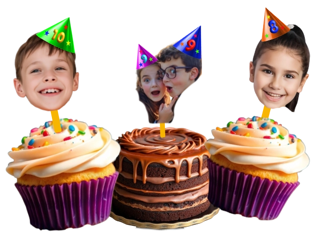 Birthday Cupcake Topper