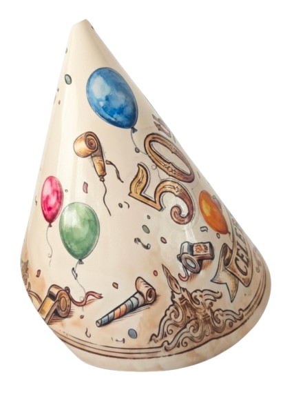 Vintage Party Hats Personalised