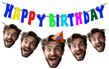 Personalised Bunting Banner from UKPartyMasks