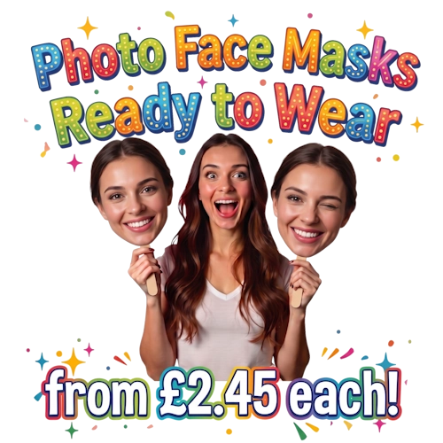 Photo Face Masks Ready to Wear