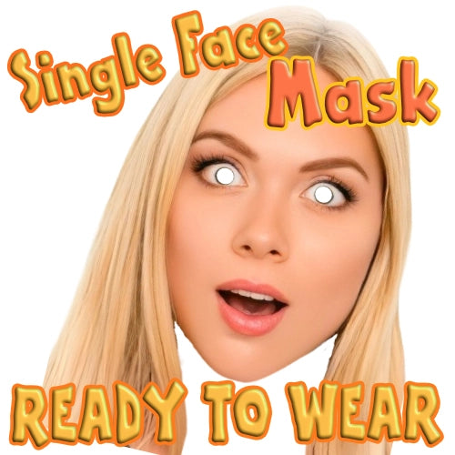 Single Face Mask Ready to wear