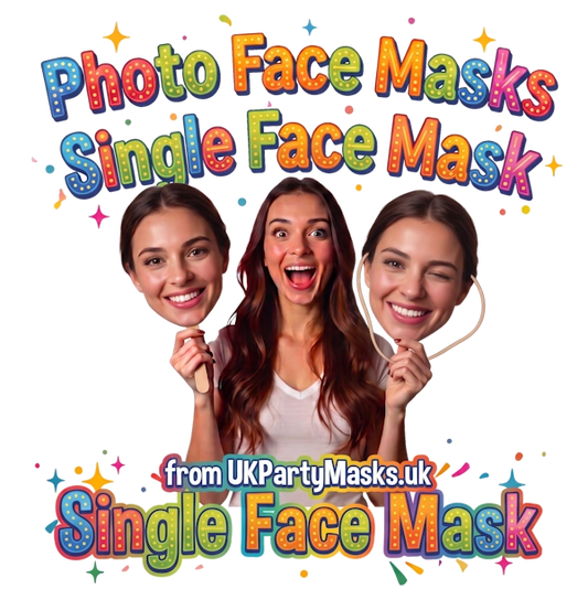 single face mask personalised