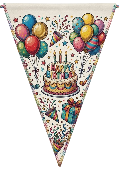 Vintage Style Custom Bunting Banners