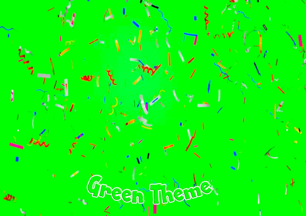 UKpartyMasks Photo Party Hats Personalised Green Theme