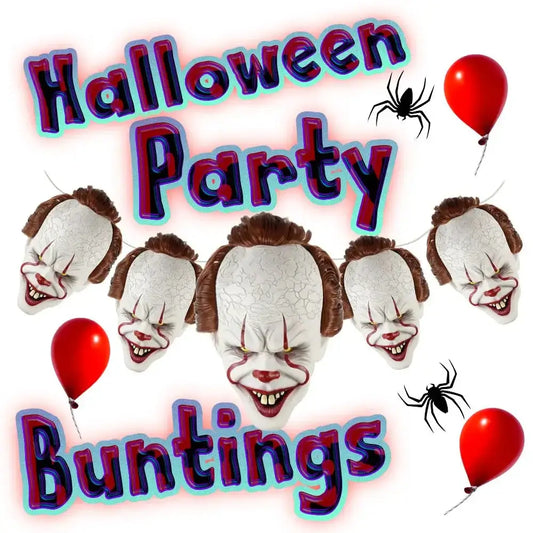 Halloween Party BUNTINGS - UKpartymasks