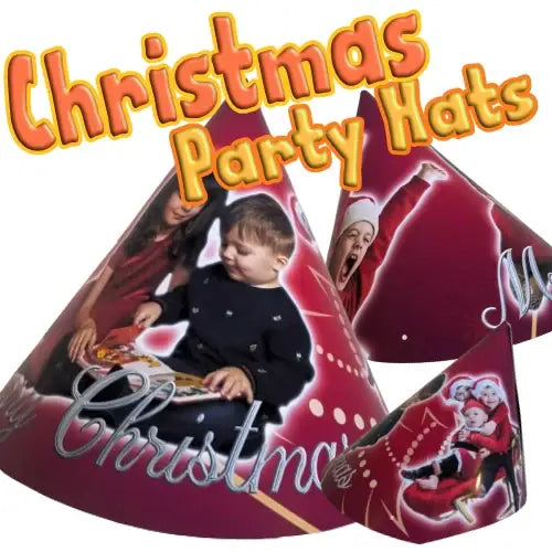 Personalised CHRISTMAS Party Hats - Party Hats