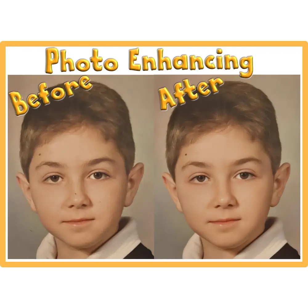 Photo Enhancing & Repair Service