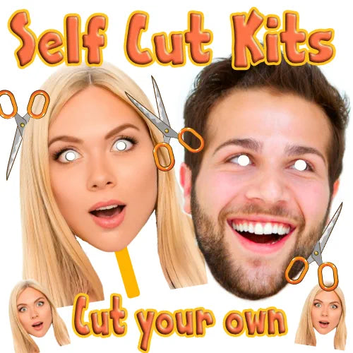 Personalised face masks self cut kits