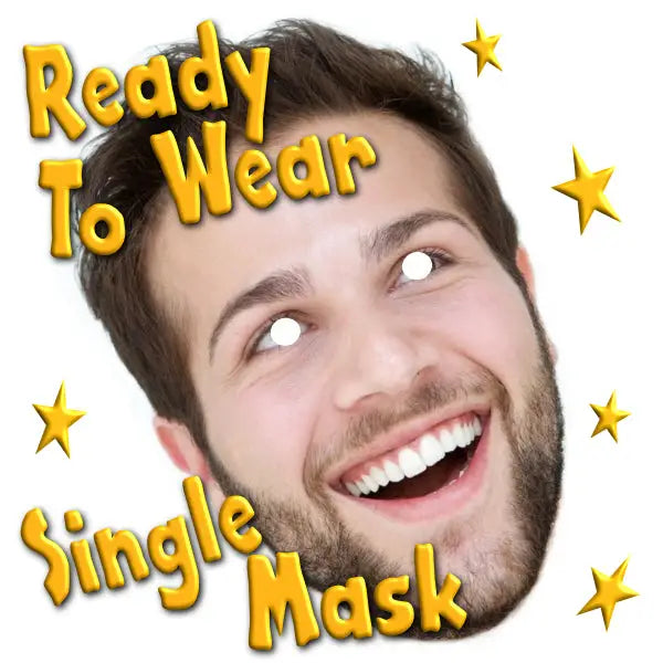 Single Ready To Wear Face Mask - Face Masks
