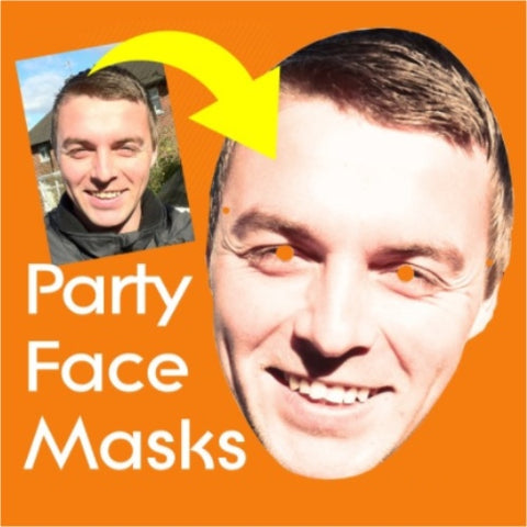 Personalised Hen Party or Hen Do Party face masks