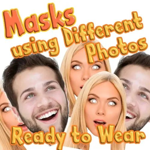 Face Masks Using Different Photos - UKpartymasks